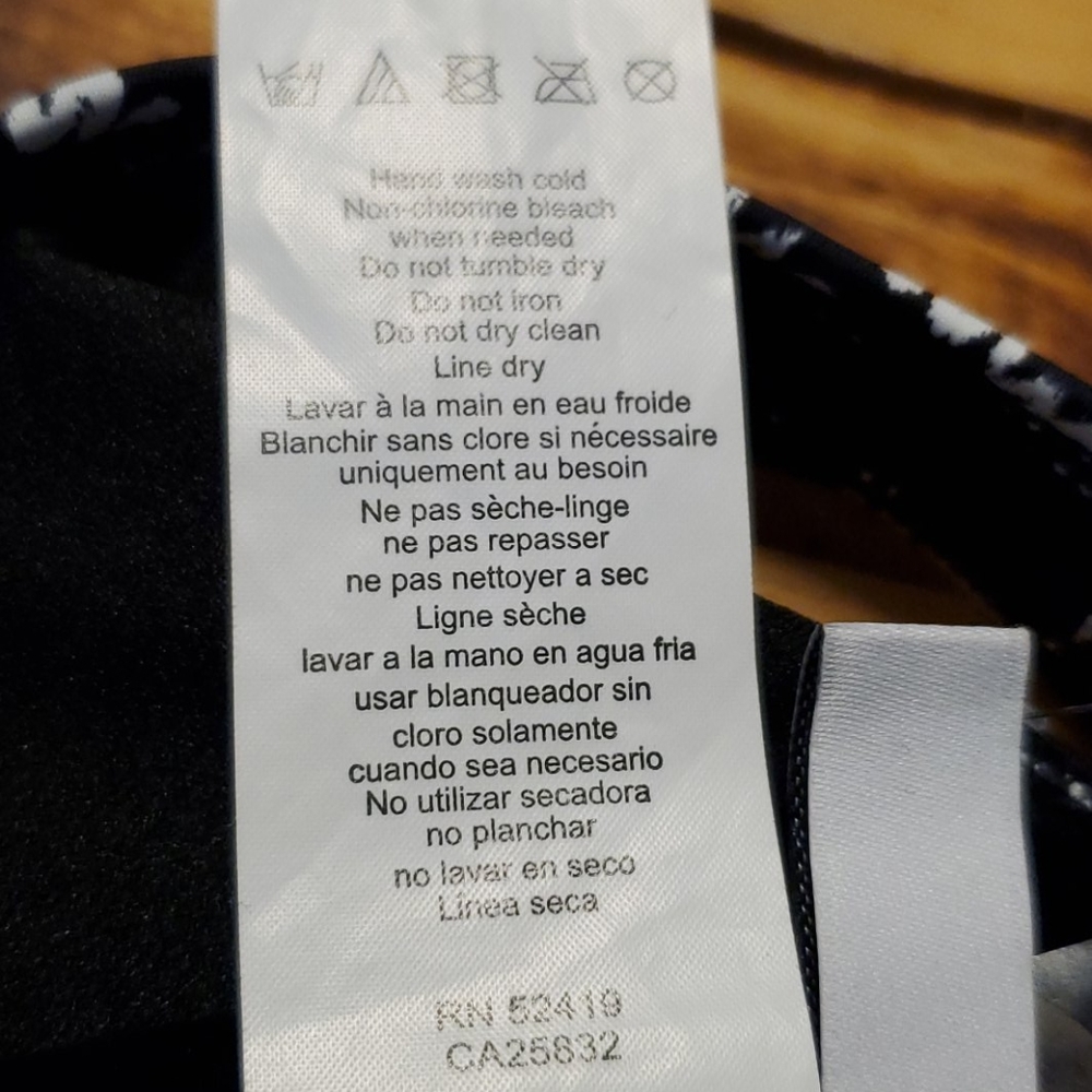 Bar III Women's Bikini Top Size XL #E18 - Picture 7 of 11